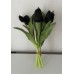 Real Touch Tulpen zwart